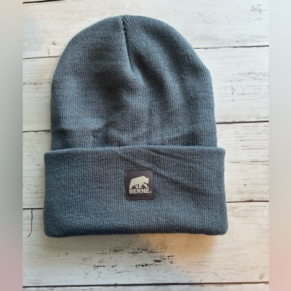 Berne Heritage Knit Cuff Beanie -
Steel Blue